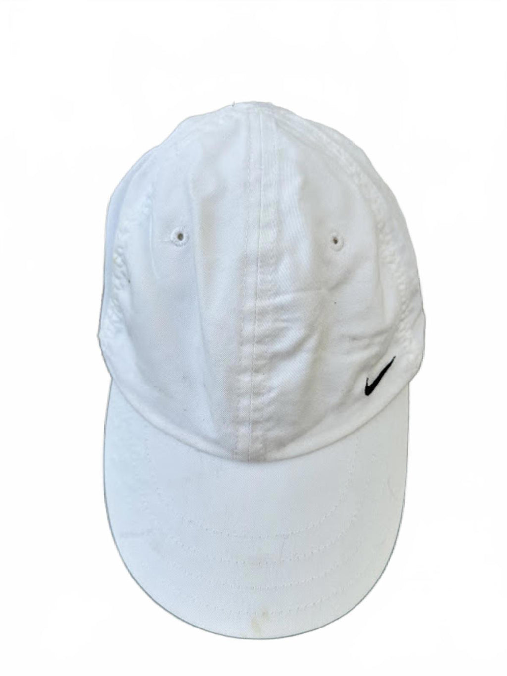 Nike White Swoosh Strapback Hat