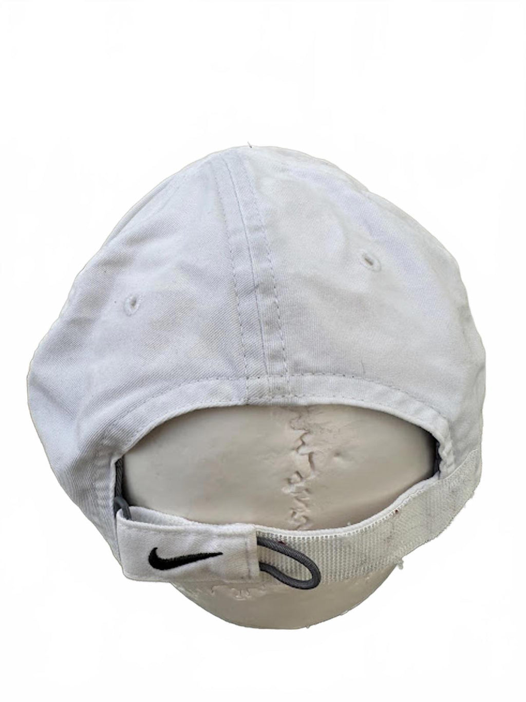 Nike White Swoosh Strapback Hat