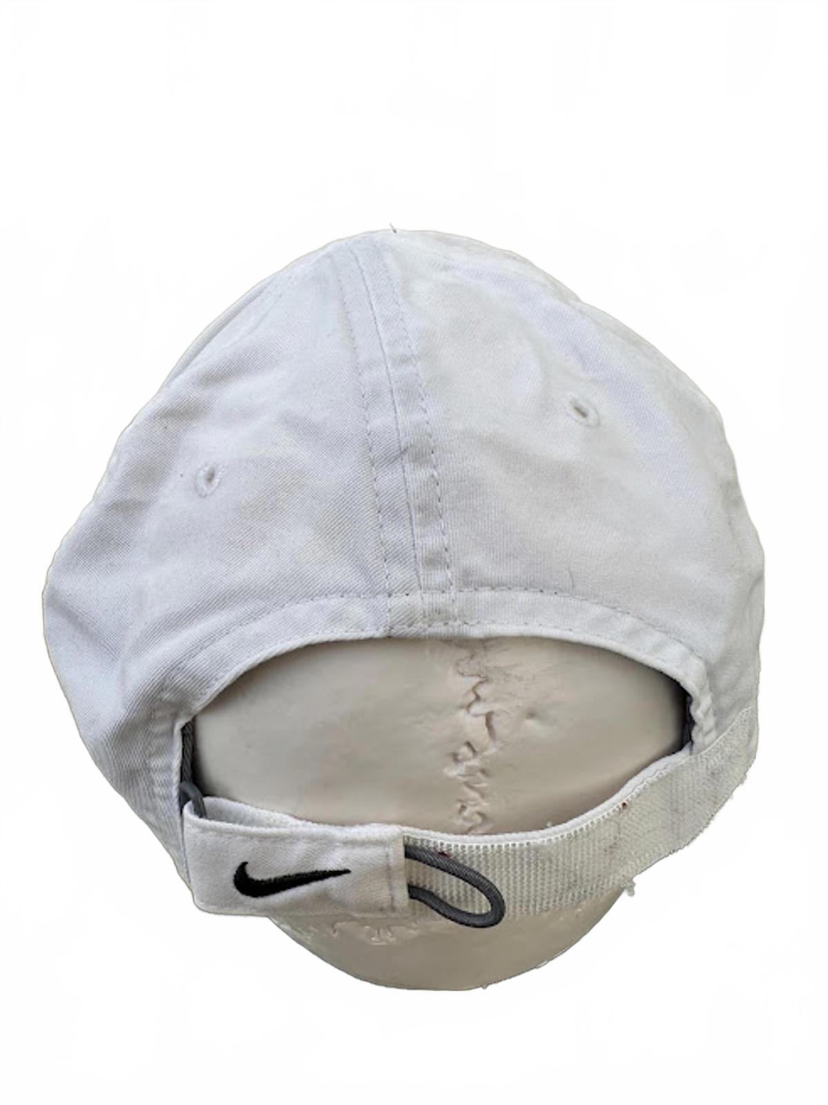 Nike White Swoosh Strapback Hat