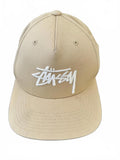 Stussy Stock Crown Snapback Sand NWT