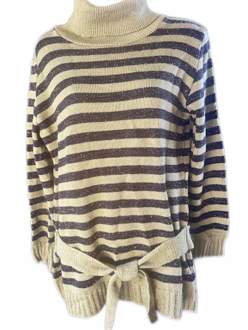 Vintage Danny Mod Stripe Tie-Front Sweater