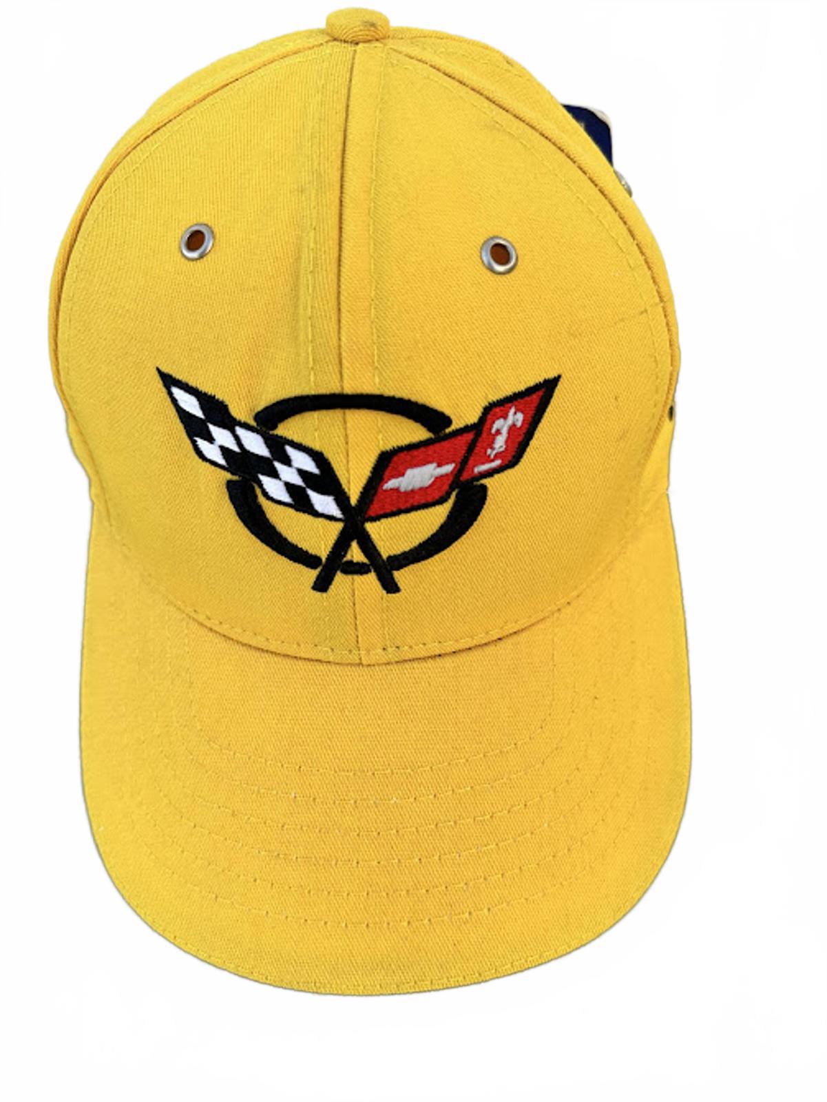 Chevrolet Corvette Yellow Hat NWT GM Licensed