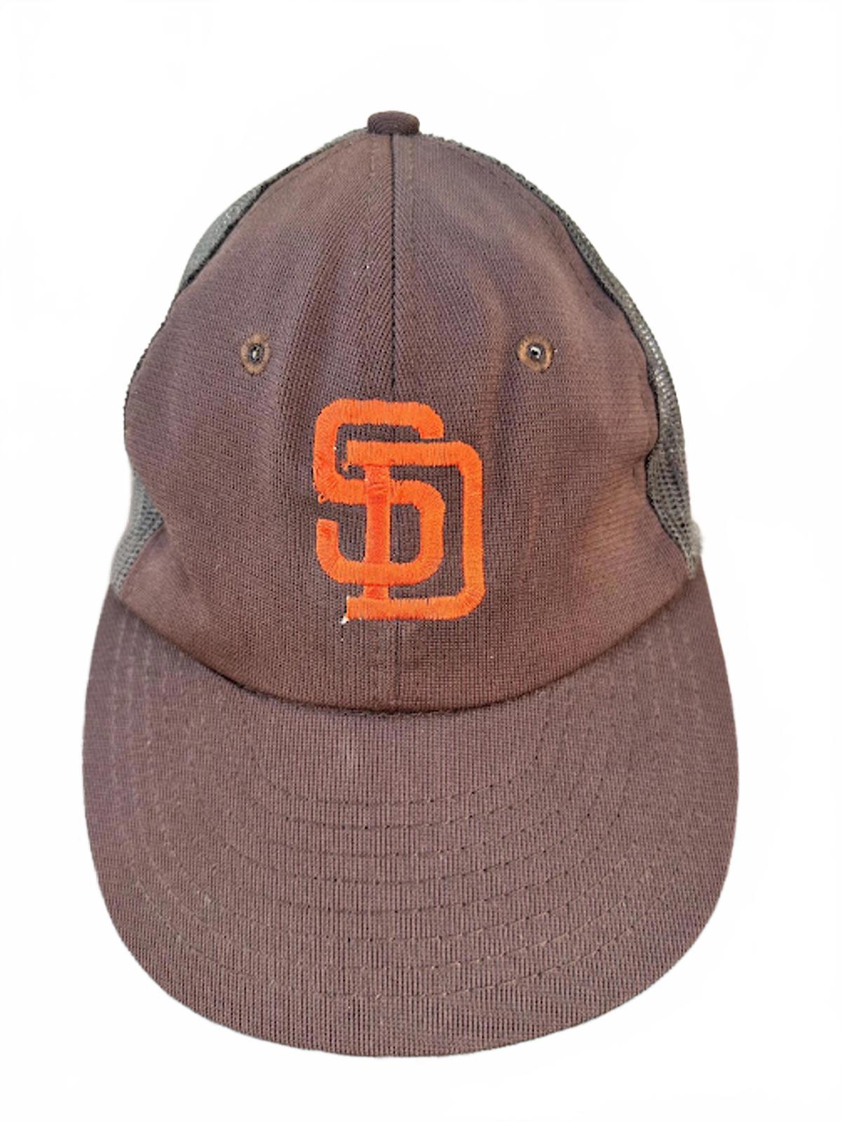 San Diego Padres Brown Mesh Trucker Hat