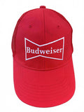 Budweiser Red Mesh Trucker Hat Snapback