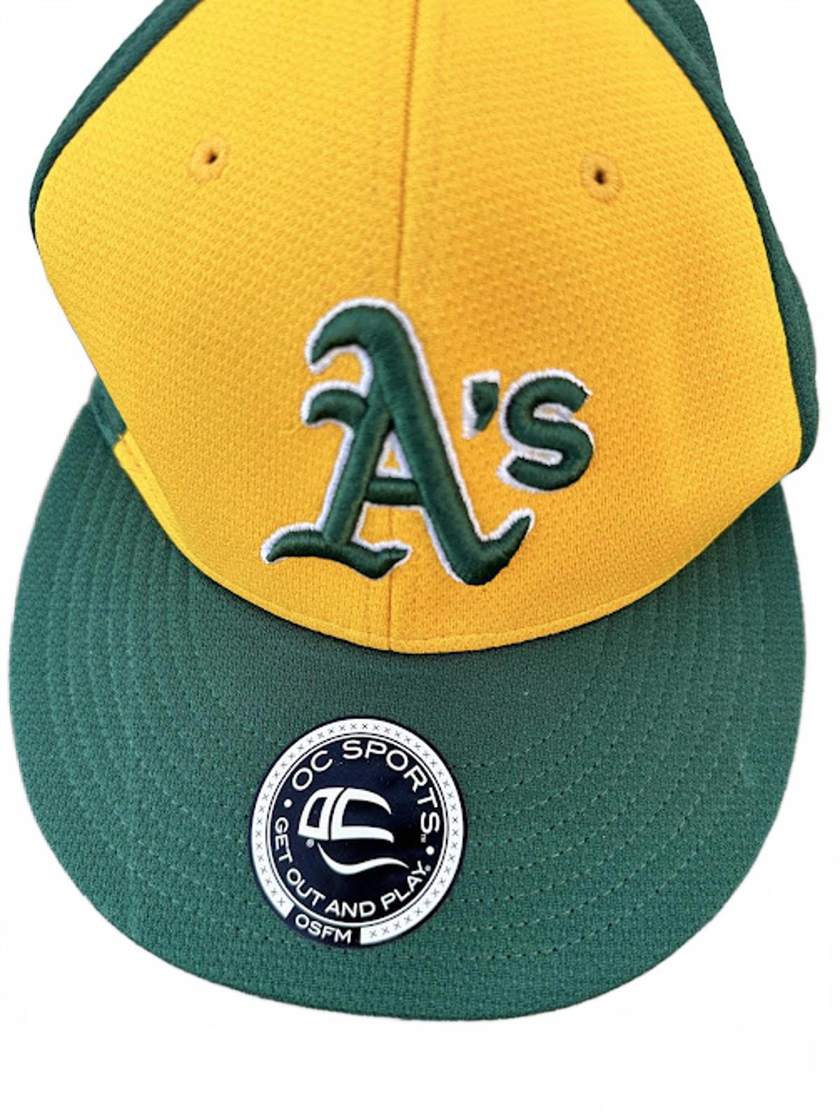 Oakland A’s MLB Green Yellow Hat OSFM