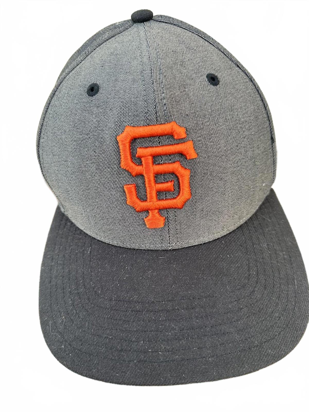 SF Giants 47 Brand Snapback Gray Black Hat