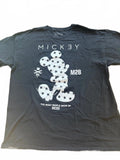 Disney × Neff Mickey Mouse Graphic Tee XL Black Stars Collab