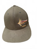 Simms Fly Fishing Trucker Hat Olive Snapback