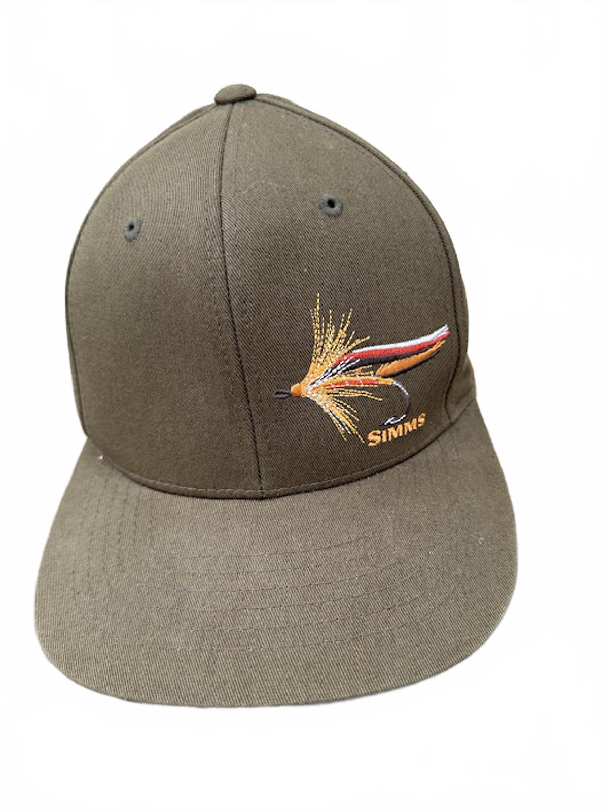 Simms Fly Fishing Trucker Hat Olive Snapback