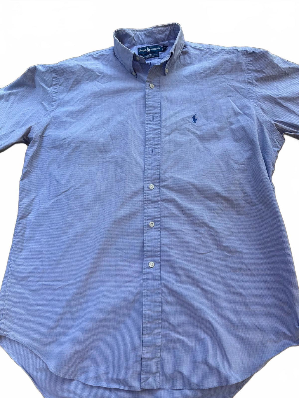 Ralph Lauren Blake Men’s L Button-Down Shirt Micro Check