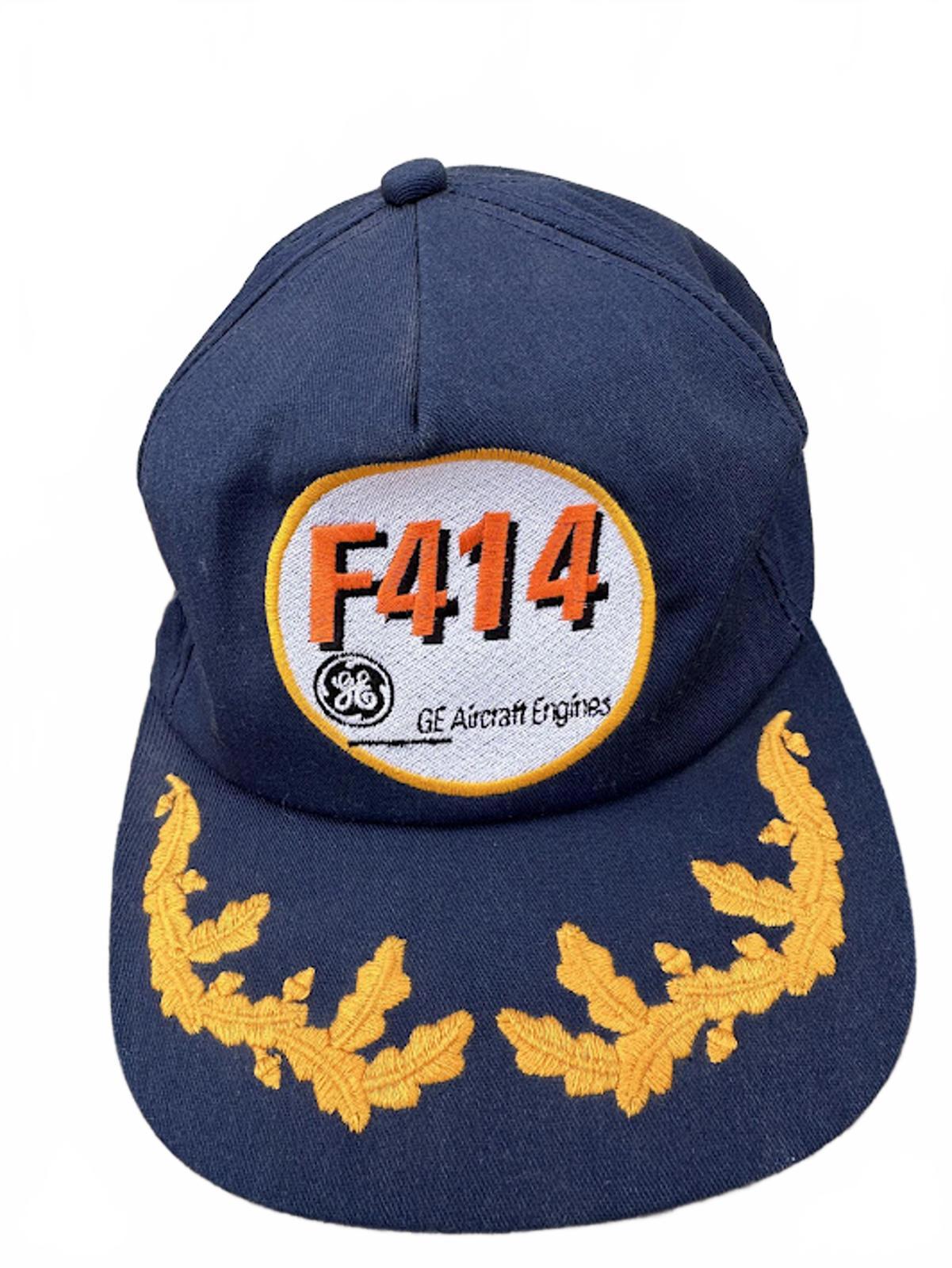 GE F414 Aircraft Engines Snapback Hat