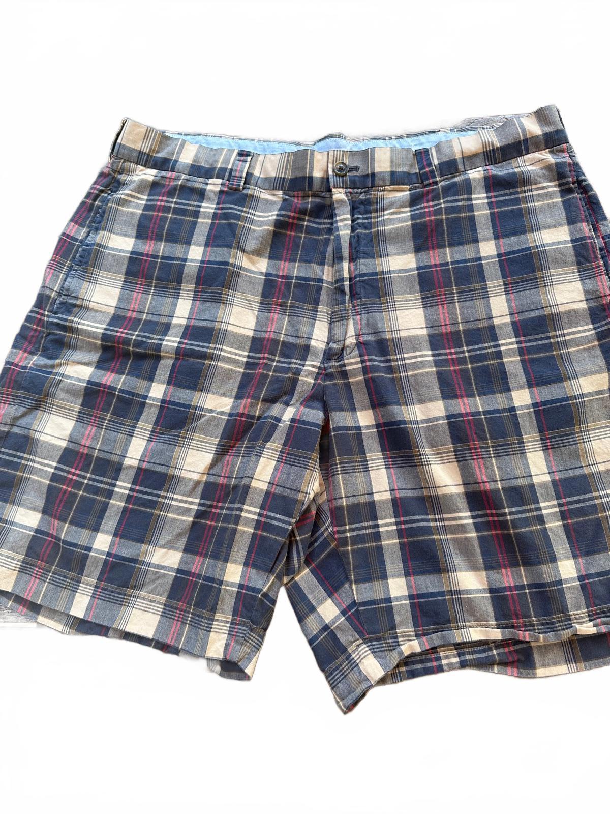 Brooks Brothers 346 Plaid Cotton Shorts 38