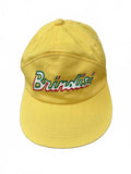 Brindisi Italy Vintage Yellow Tourist Cap