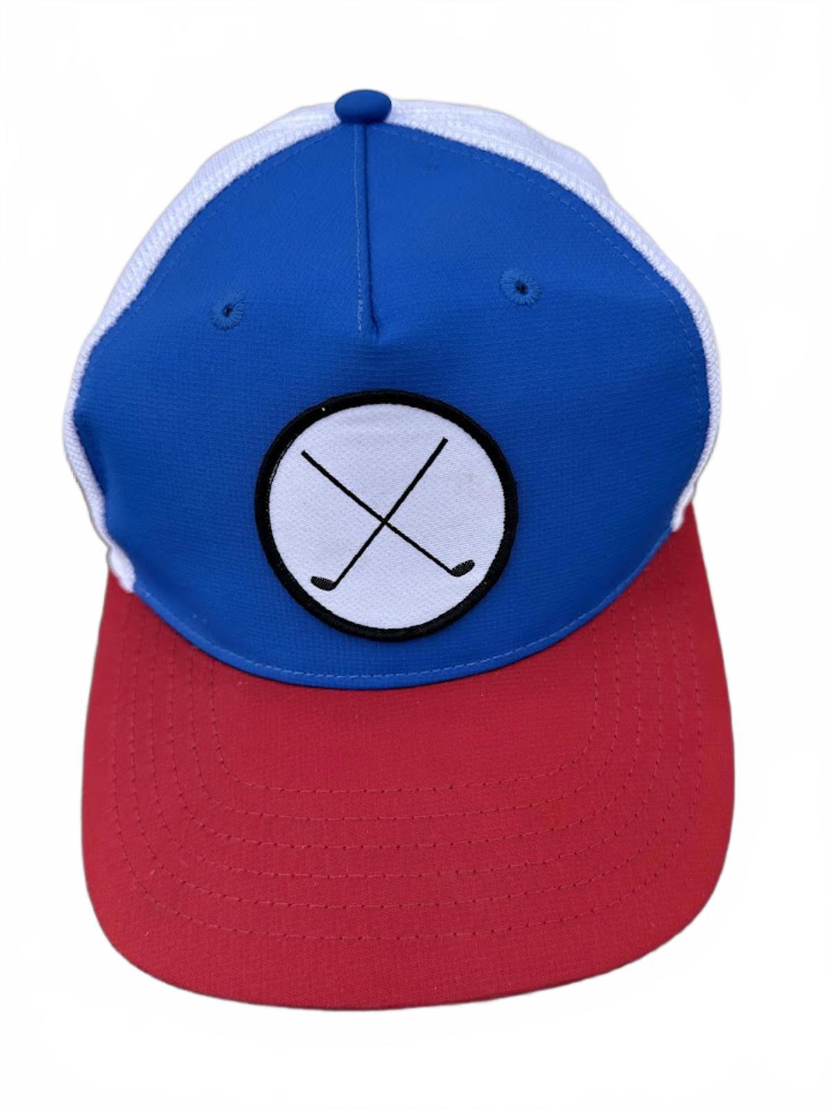 Signature Golf Crossed Clubs Trucker Hat