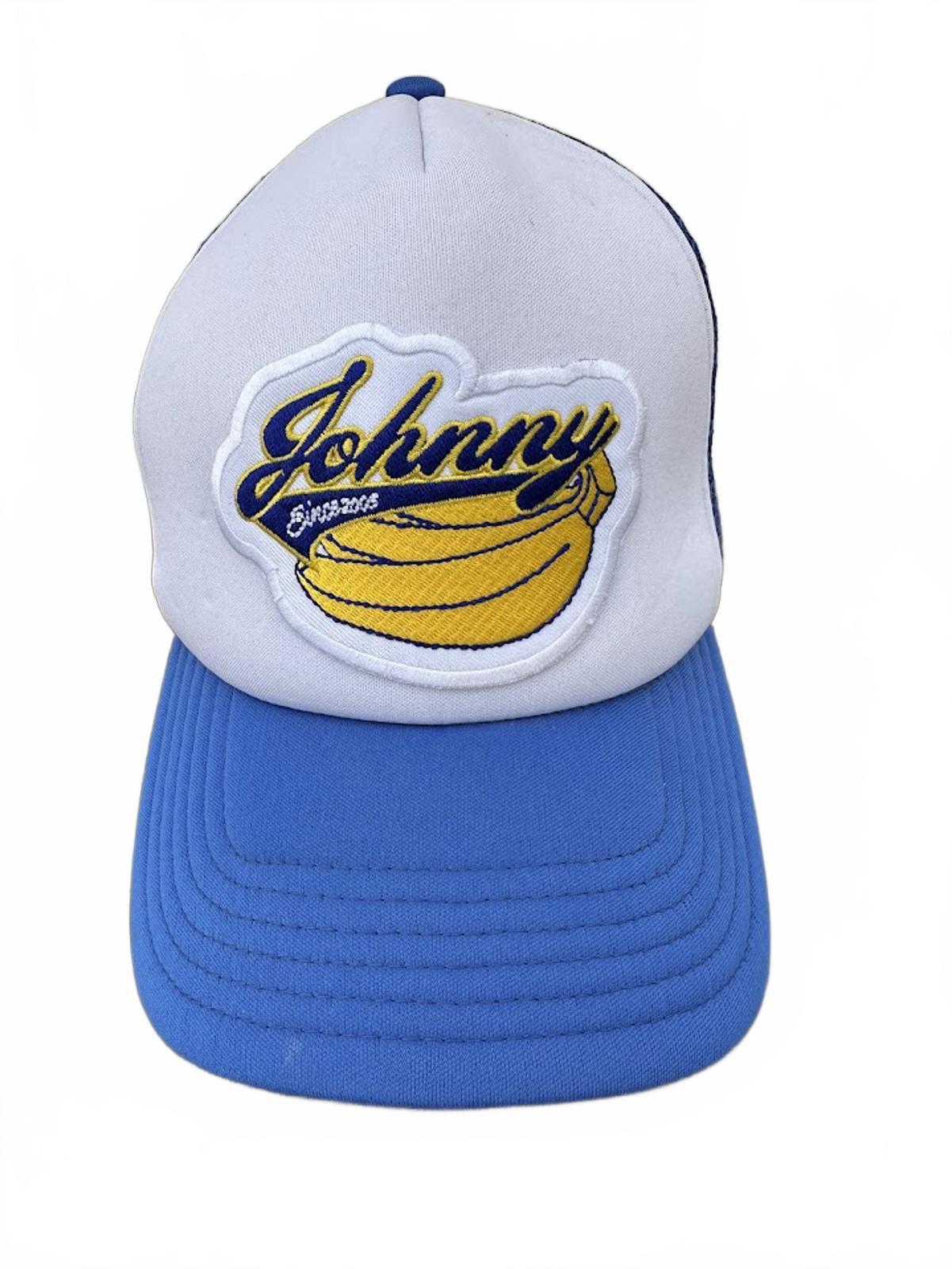 Johnny Bananas Trucker Hat Blue Snapback
