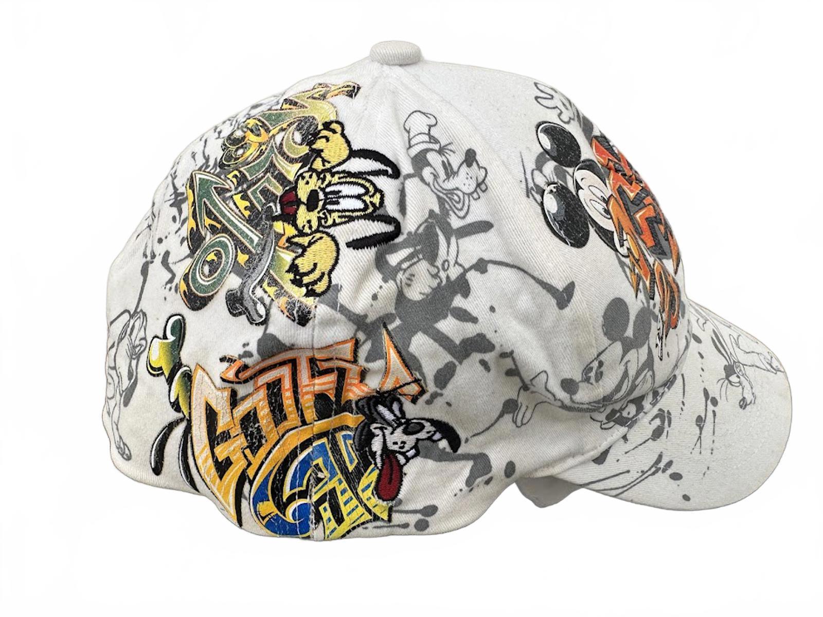 Vintage Disney Mickey & Friends All-Over Print Hat