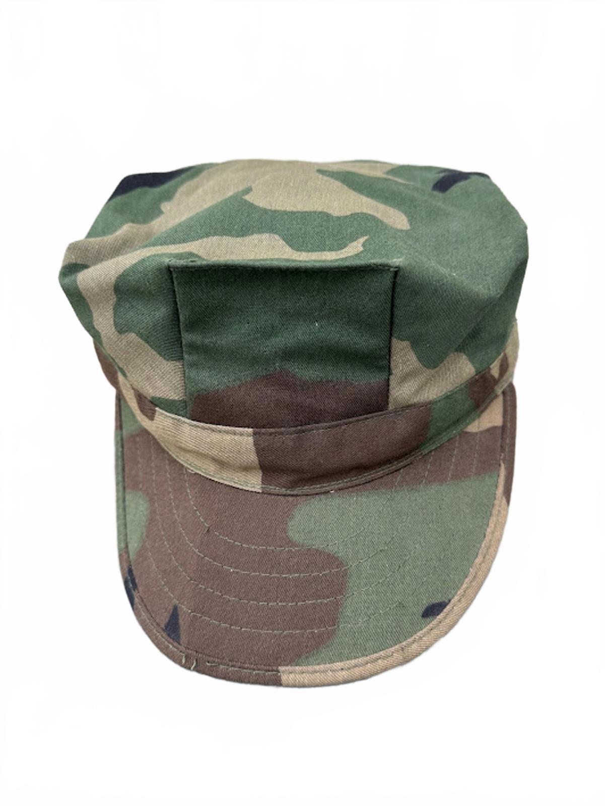 Woodland Camo BDU Patrol Cap Military Hat