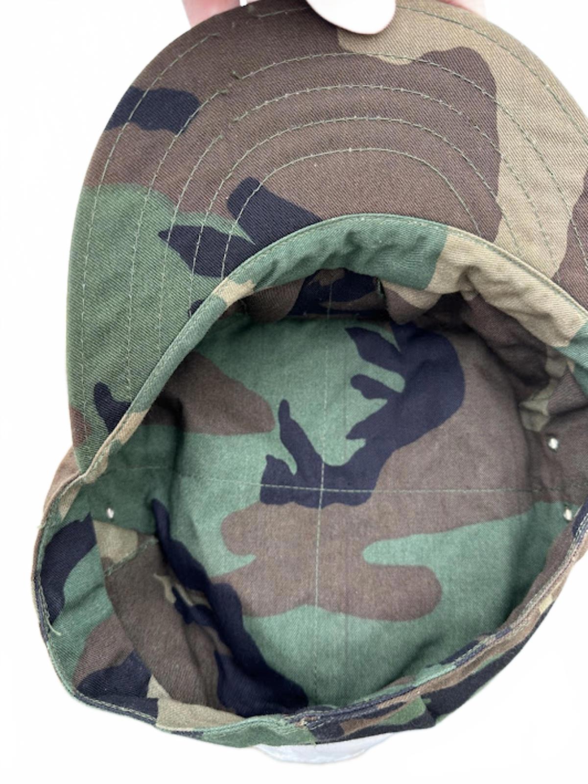 Woodland Camo BDU Patrol Cap Military Hat