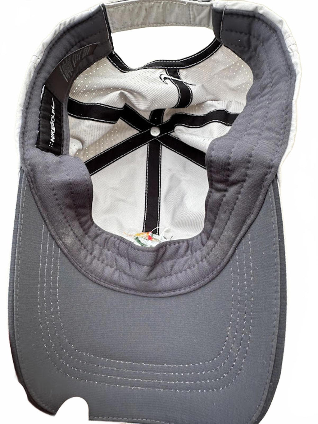 Nike Golf Pumpkin Ridge Strapback Hat Gray
