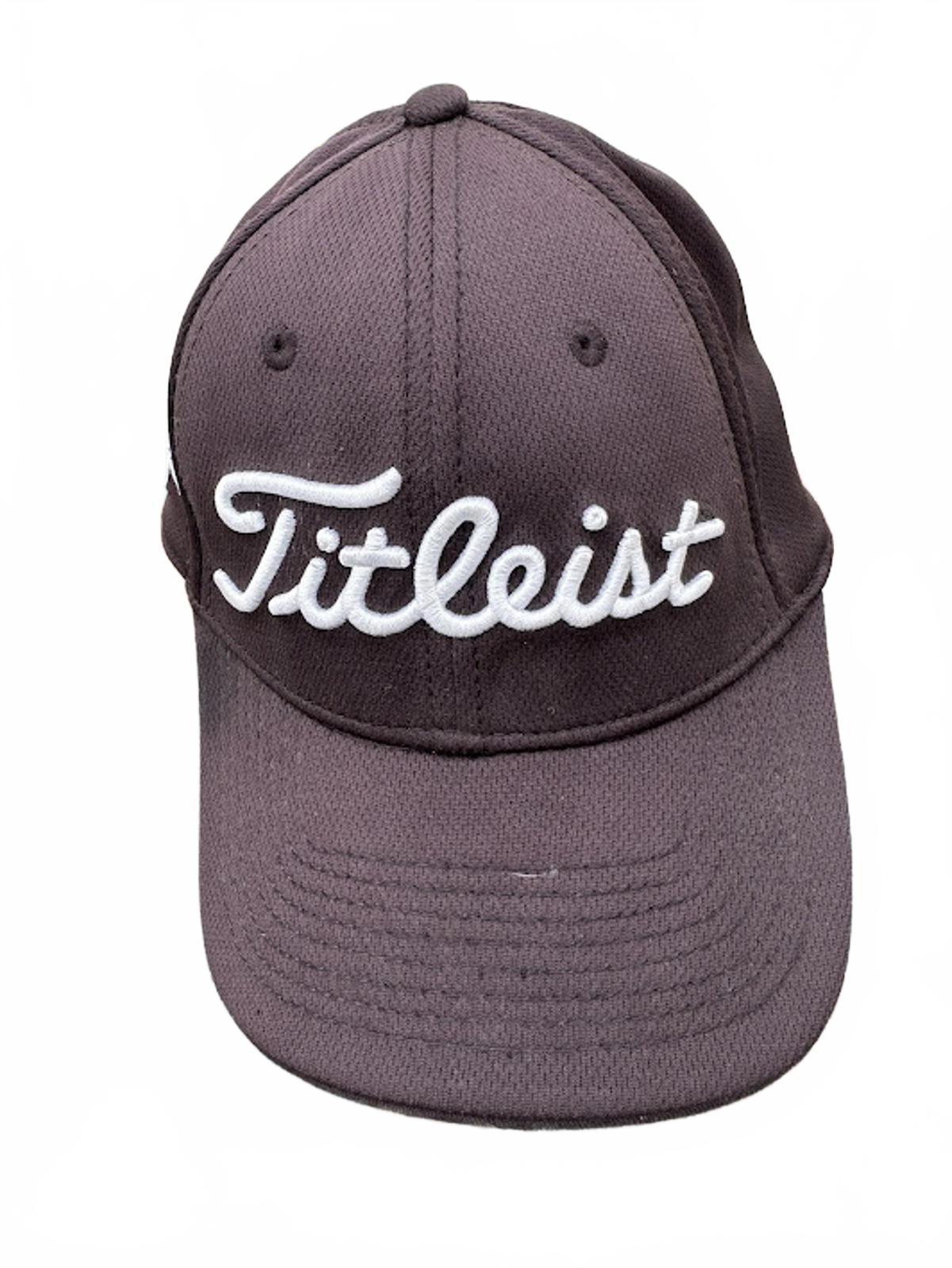 Titleist Black Fitted Golf Hat L/XL