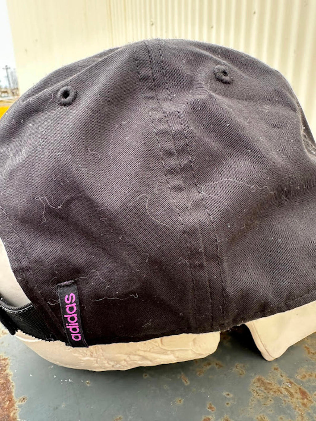 Adidas Climalite Strapback Hat Black Color Splash