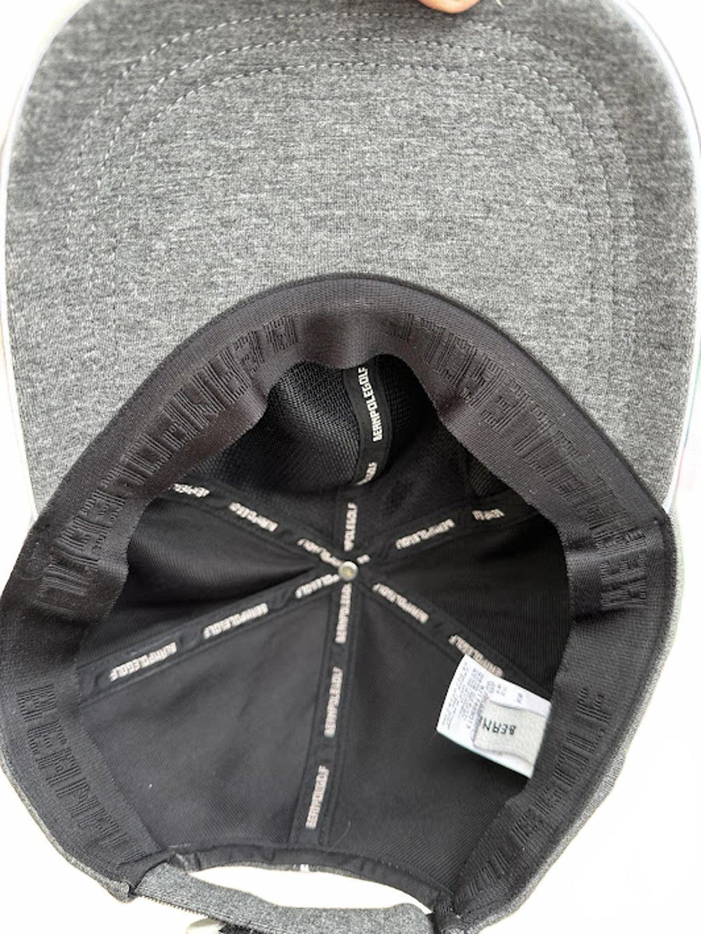 Beanpole Golf Jersey Knit Gray Strapback Hat