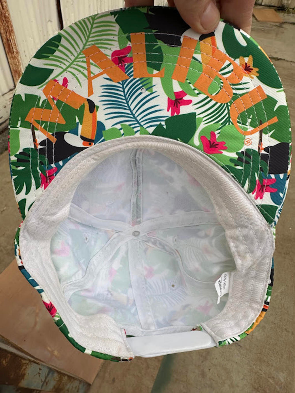 Malibu Toucan Tropical Snapback Hat