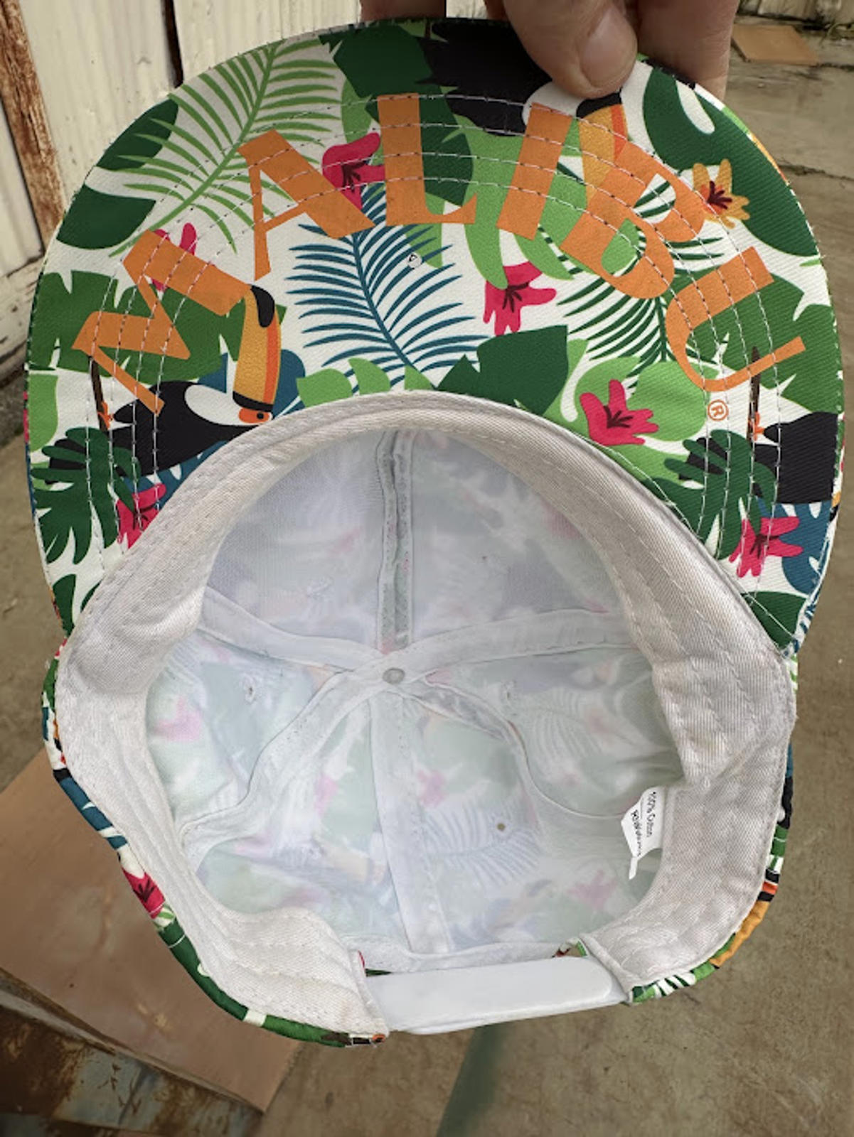 Malibu Toucan Tropical Snapback Hat