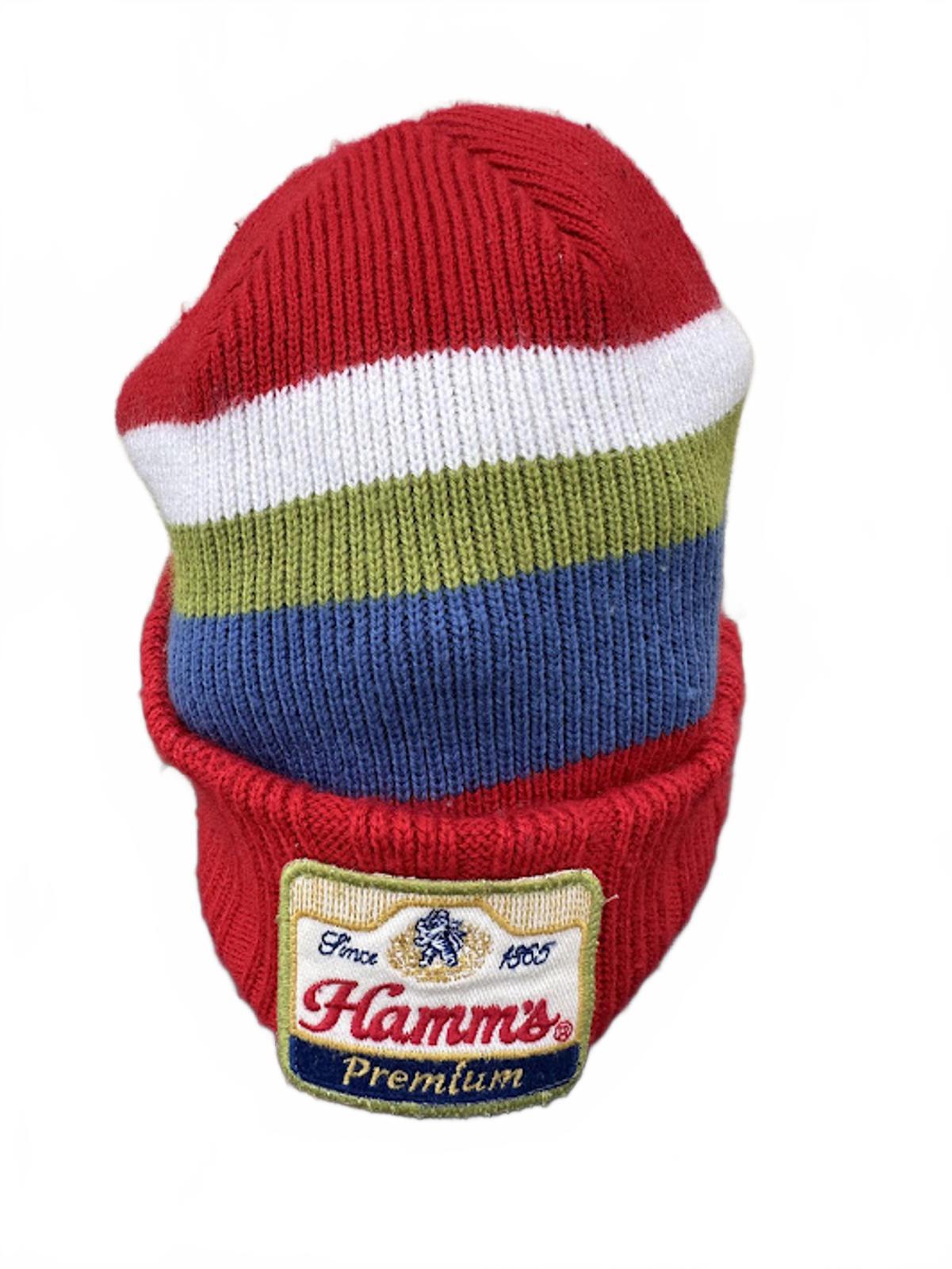 Hamm’s Beer Knit Beanie Patch Logo Hat