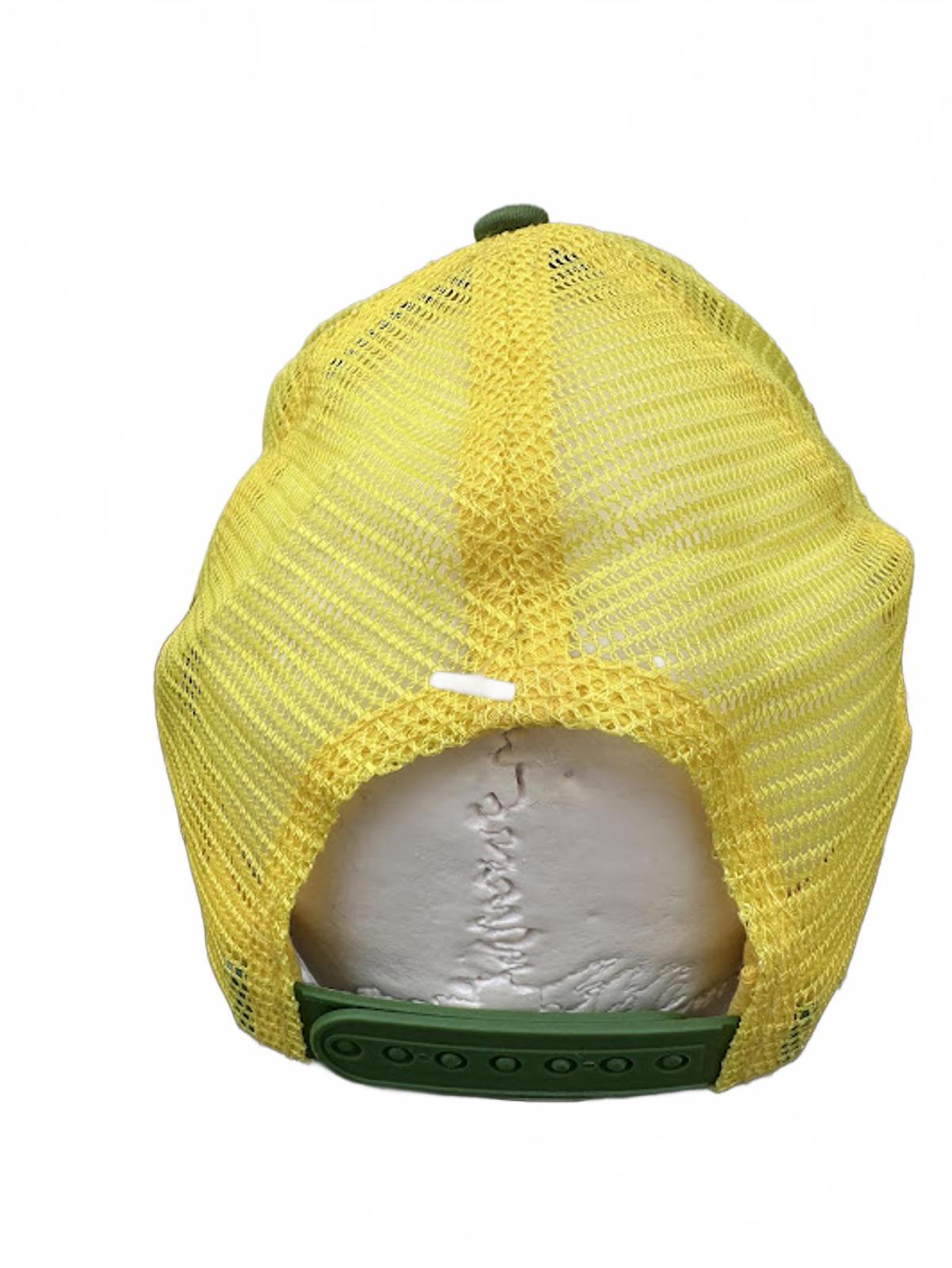 John Deere Green Yellow Trucker Snapback Hat