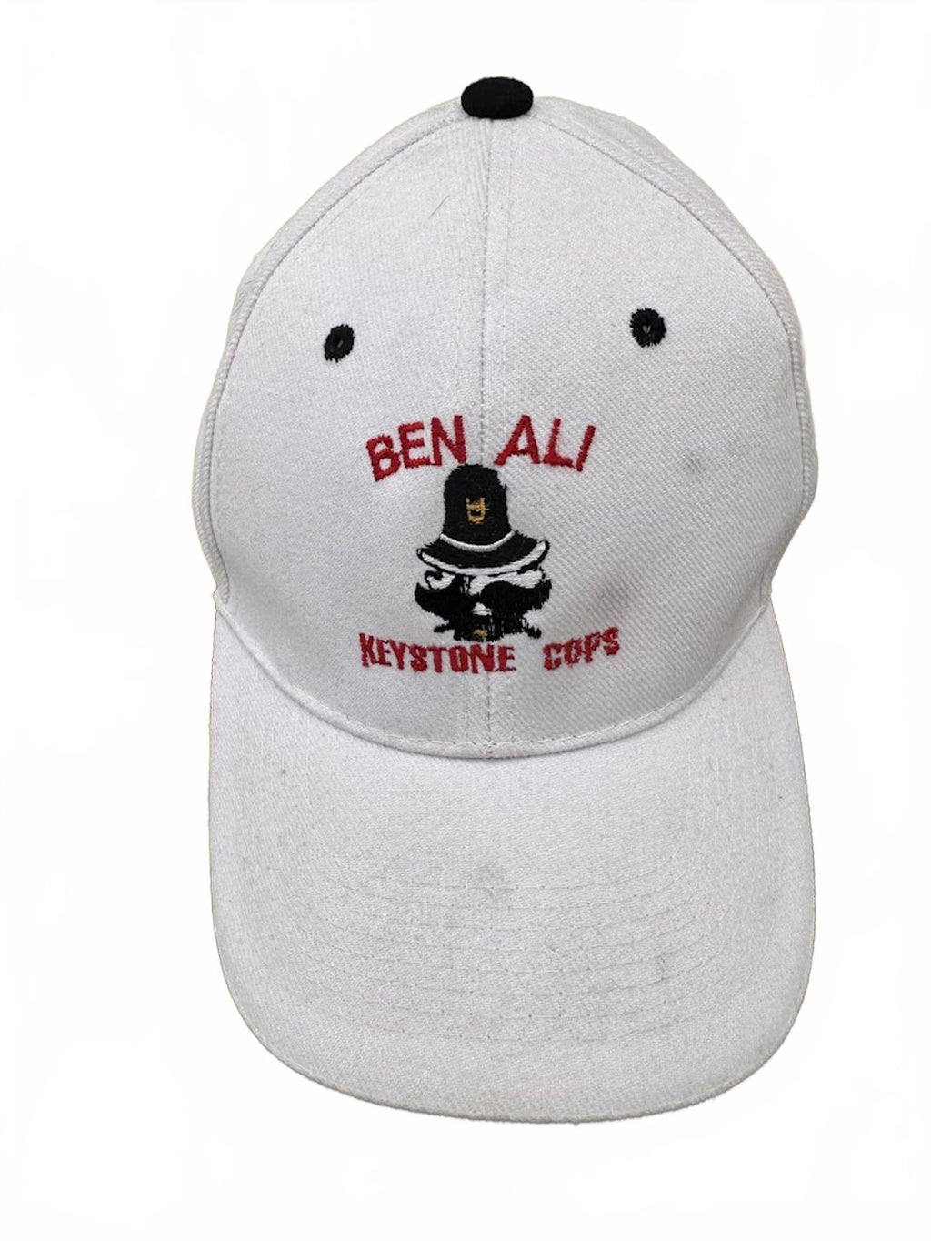Ben Ali Keystone Cops White Strapback Hat