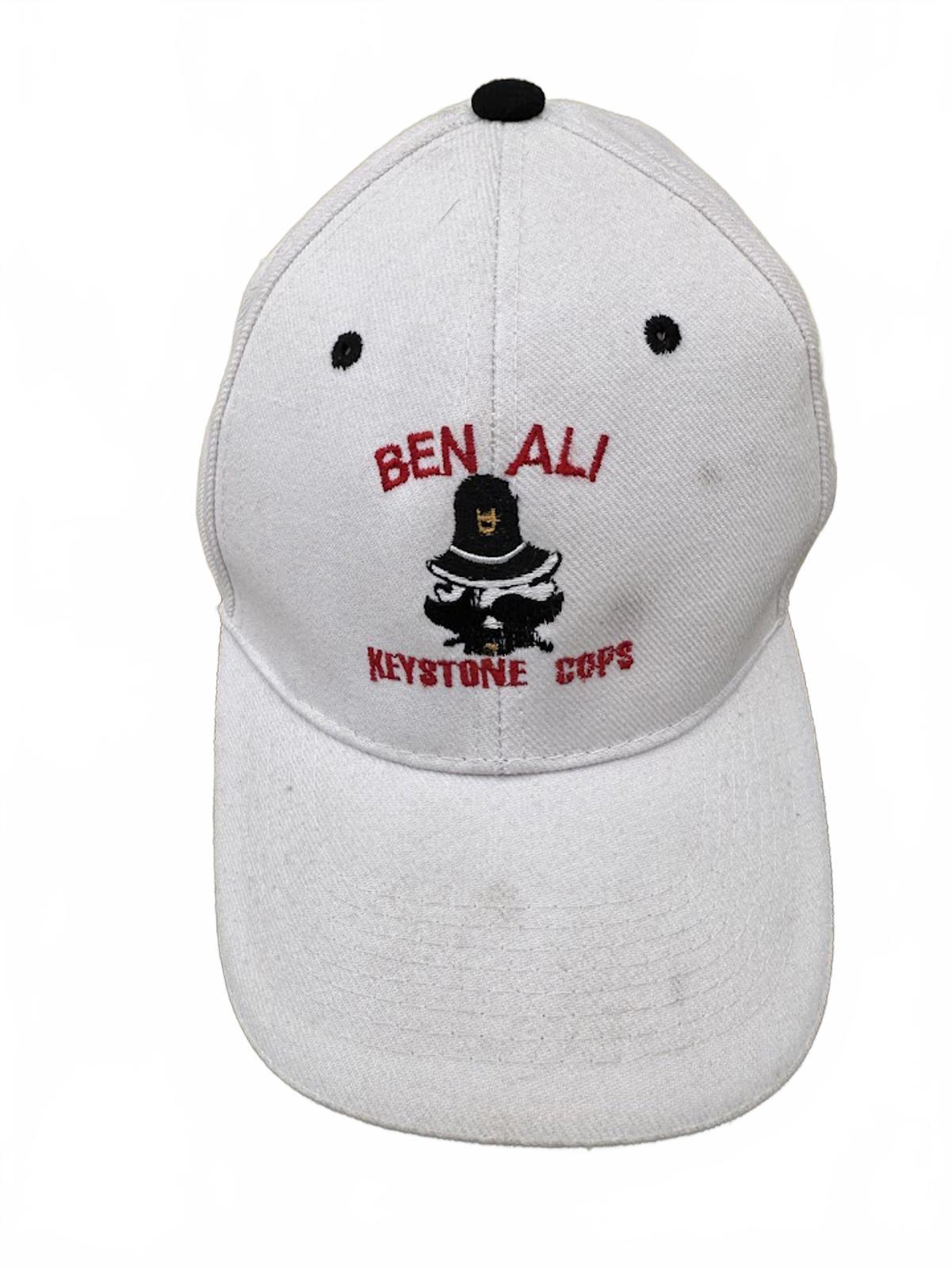 Ben Ali Keystone Cops White Strapback Hat
