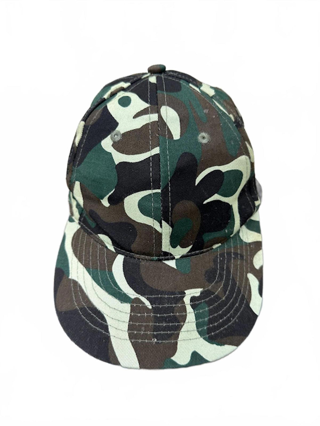 Camo Cotton Strapback Dad Hat Adjustable