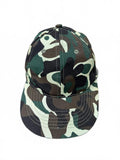 Camo Cotton Strapback Dad Hat Adjustable