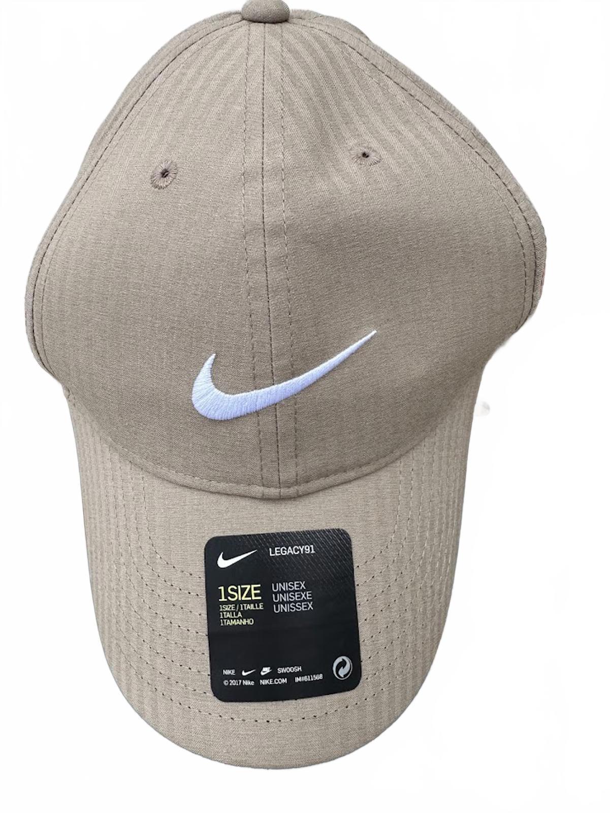 Nike Legacy91 Hat Khaki Strapback Swoosh Cap