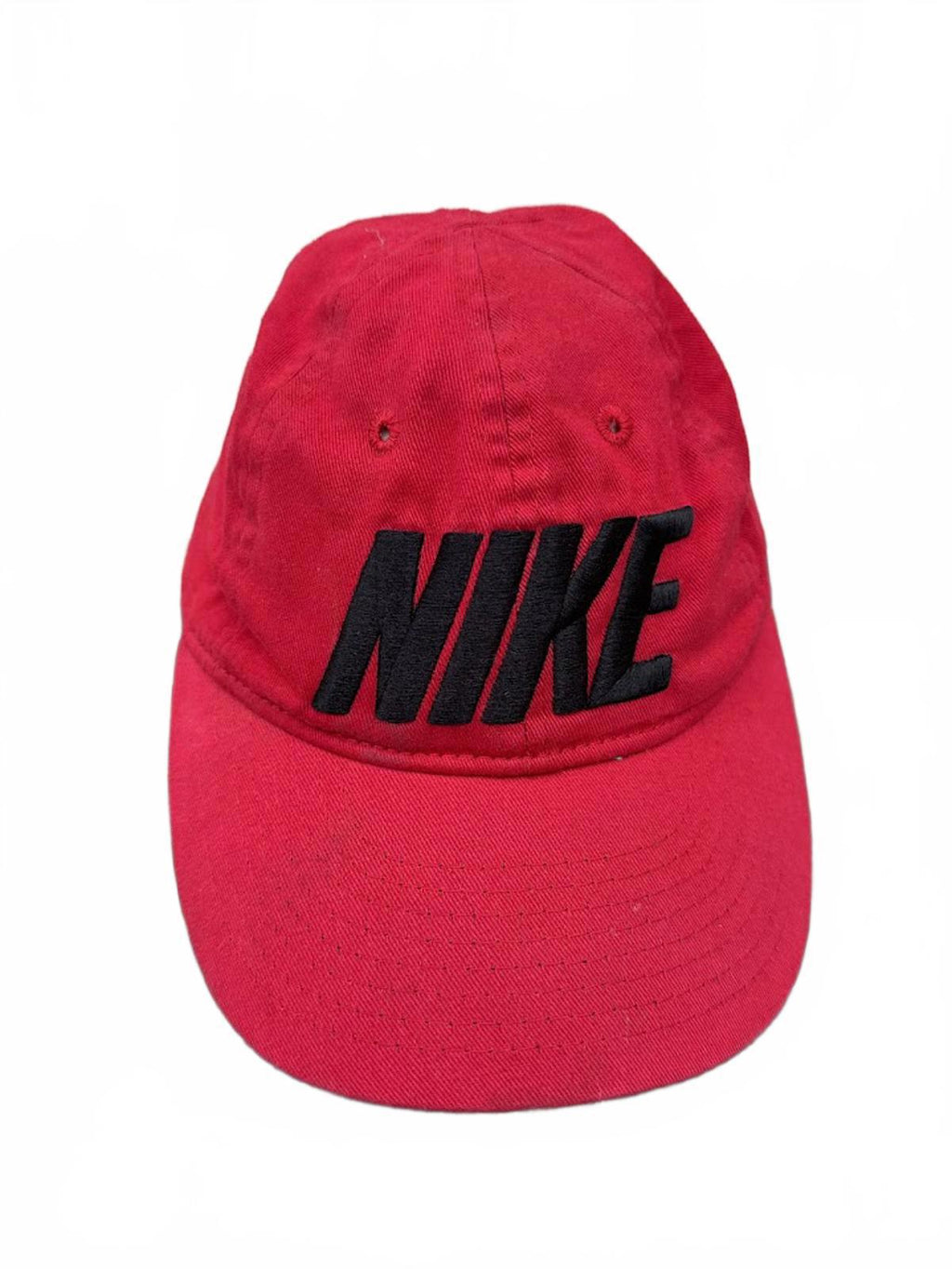 Nike Youth Snapback Hat Red Black Logo 4-7