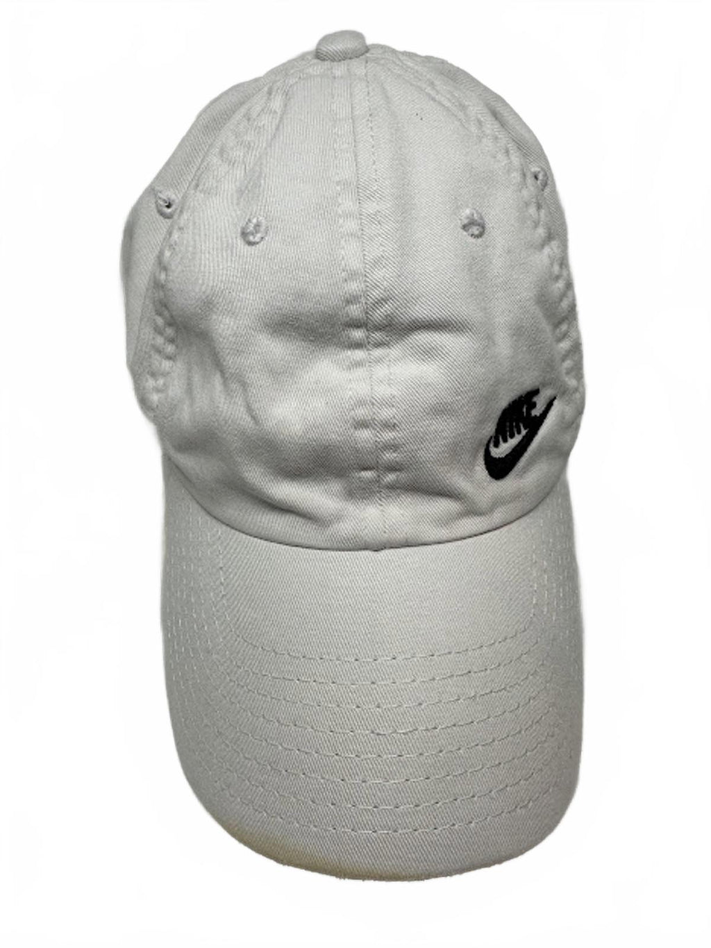 Nike Heritage86 White Strapback Hat Swoosh