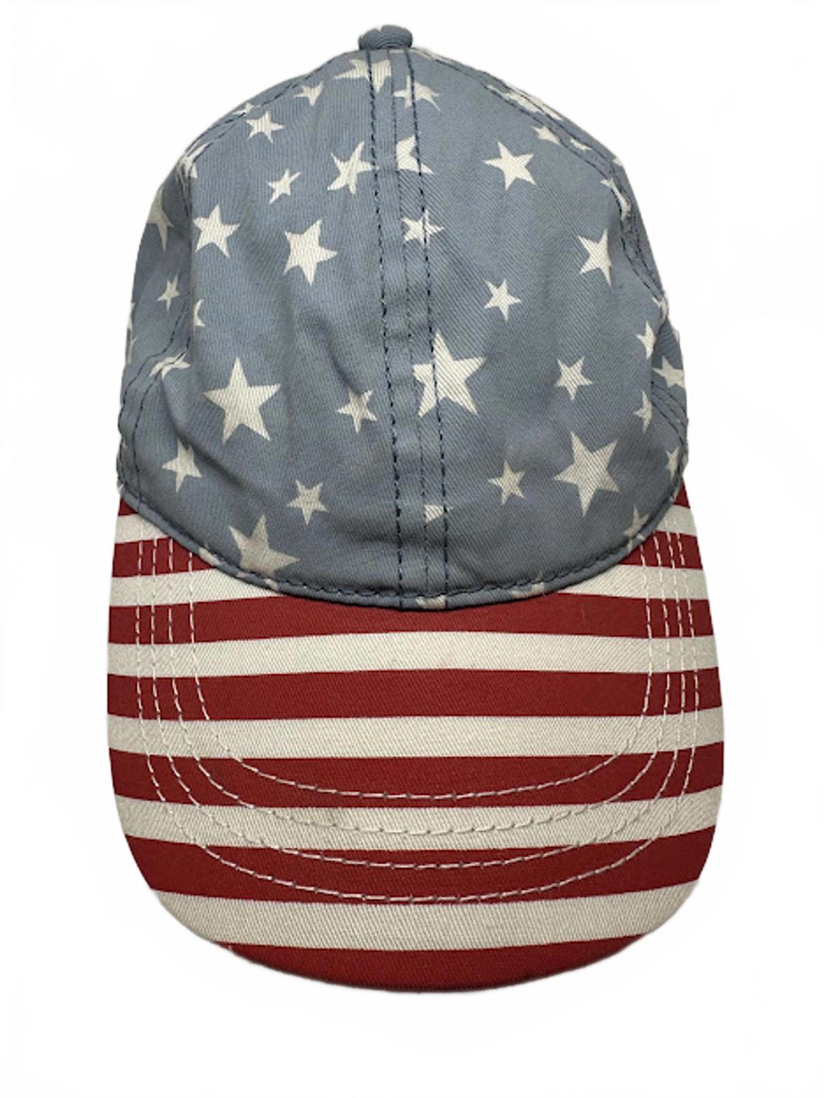 USA Flag Stars Stripes Snapback Hat Patriotic