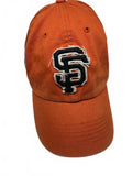 SF Giants 47 Brand Strapback Hat Orange MLB