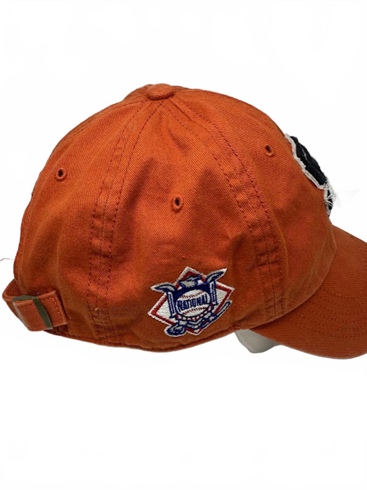 SF Giants 47 Brand Strapback Hat Orange MLB