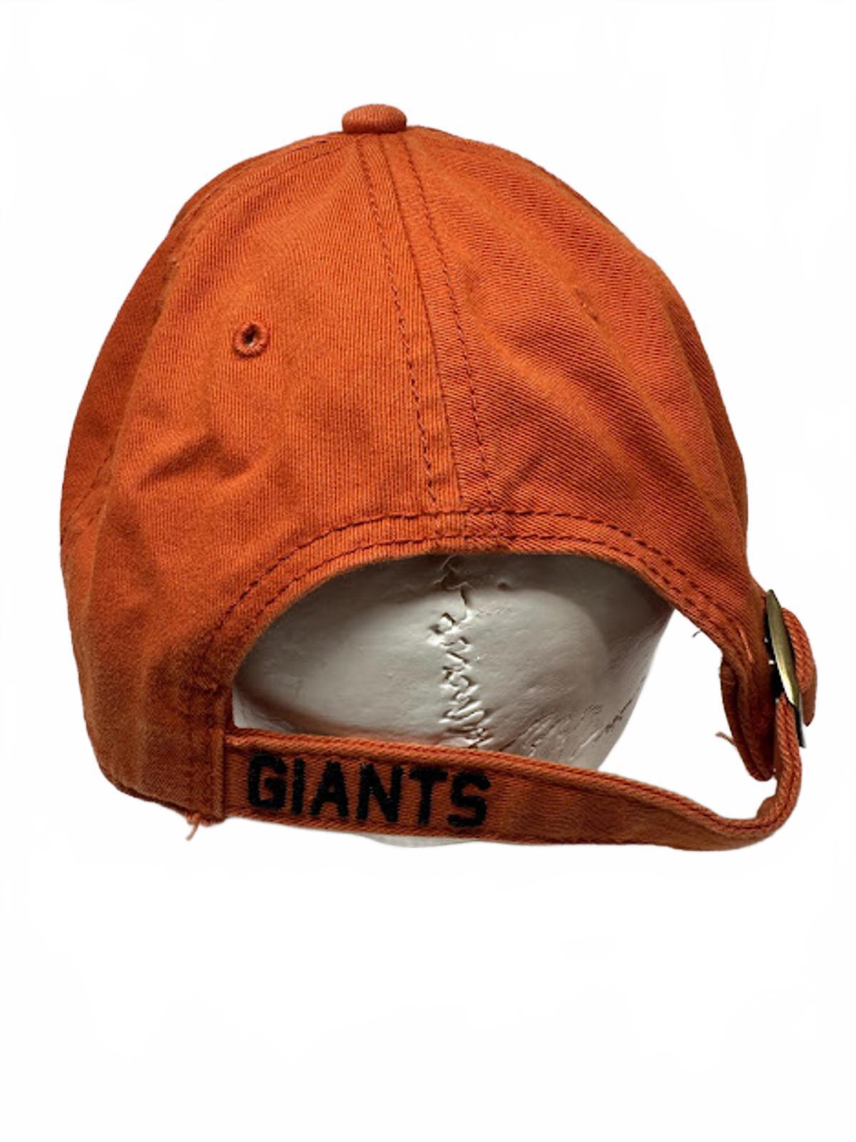SF Giants 47 Brand Strapback Hat Orange MLB