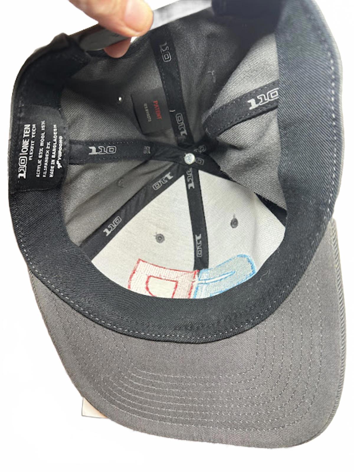SD Logo Flexfit 110 Snapback Hat Gray