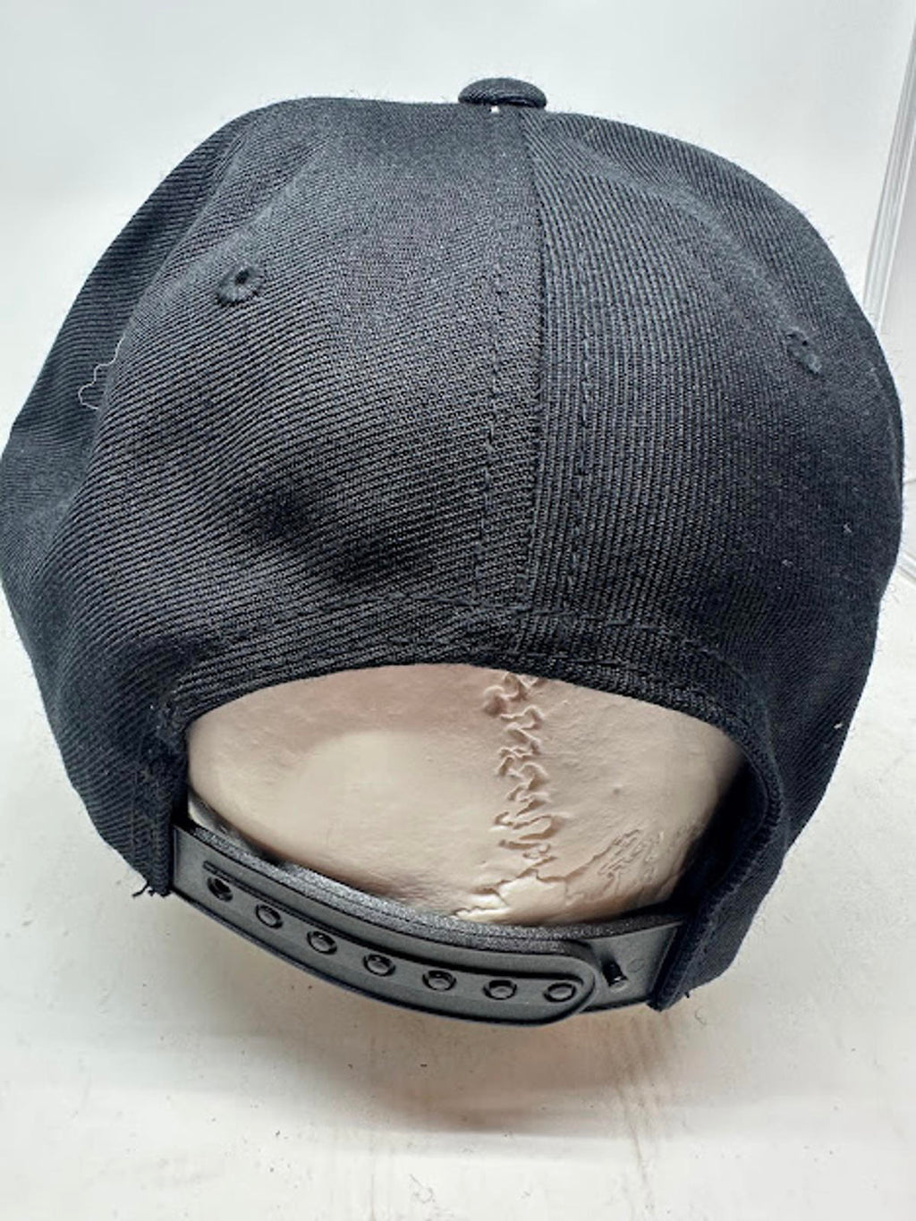 The Hundreds Black Snapback Hat Bomb Logo