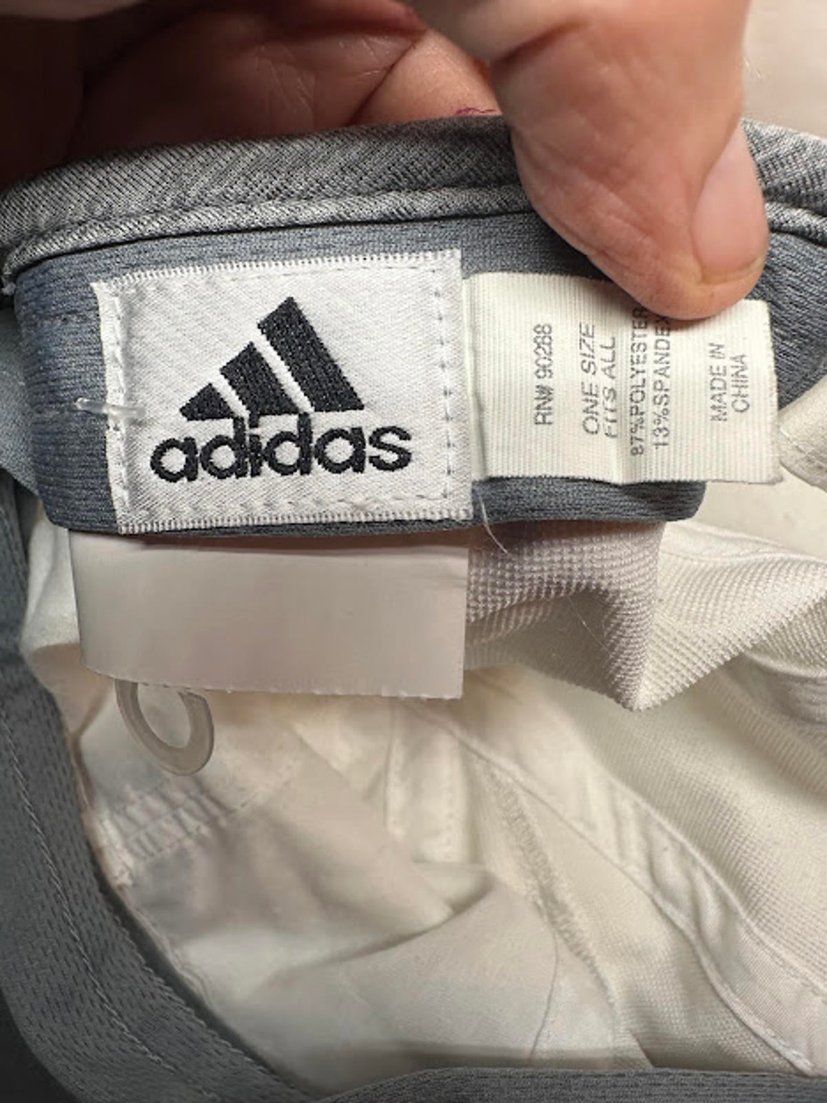 Adidas Climacool White Strapback Hat OSFA