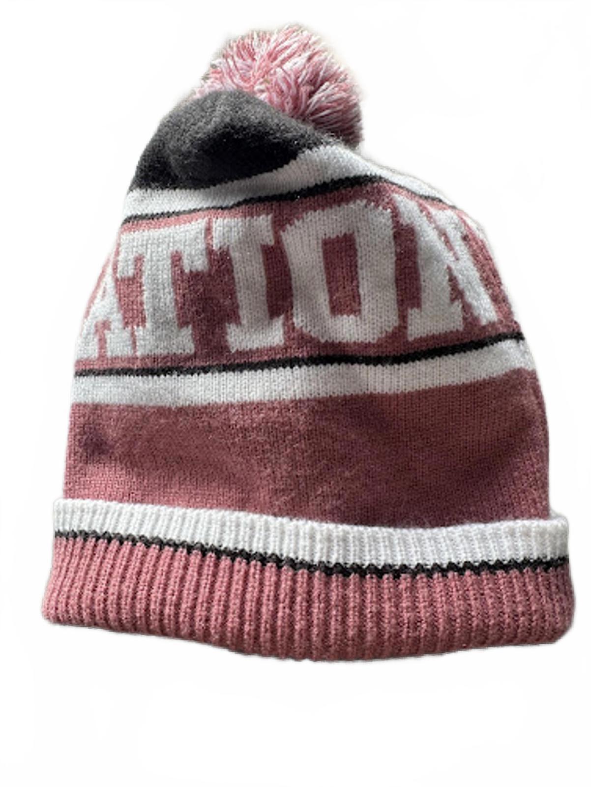 PINK Victoria’s Secret Pom Knit Beanie OS