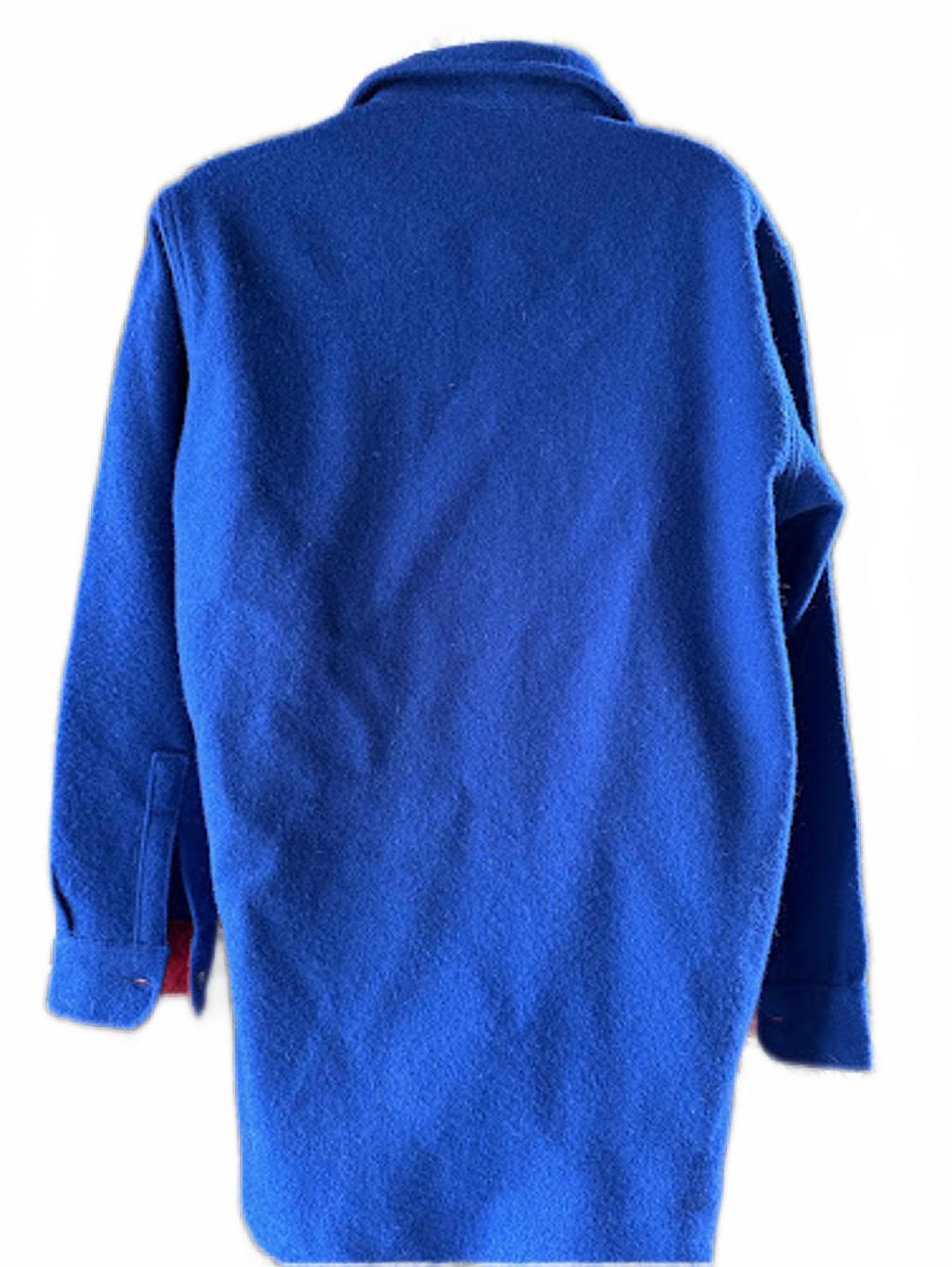 Woolrich USA Blue Wool CPO Shirt Jacket M