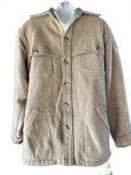Vintage Woolrich Tan Wool Shirt Jacket L
