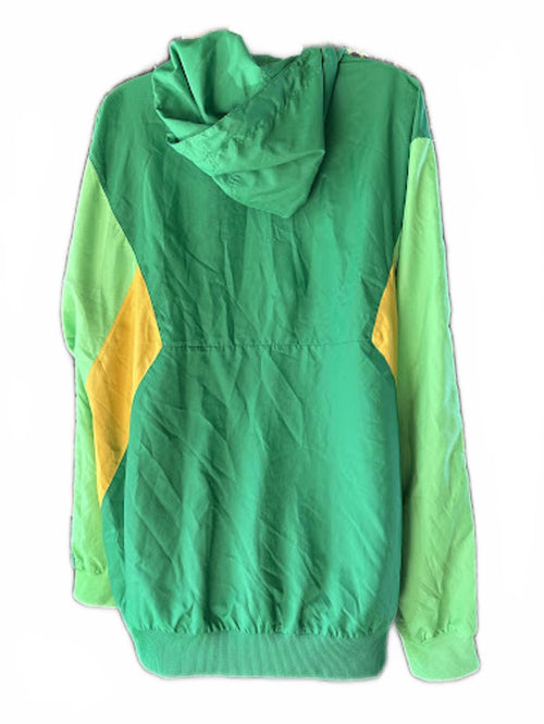 Adidas Trefoil Green Yellow Windbreaker