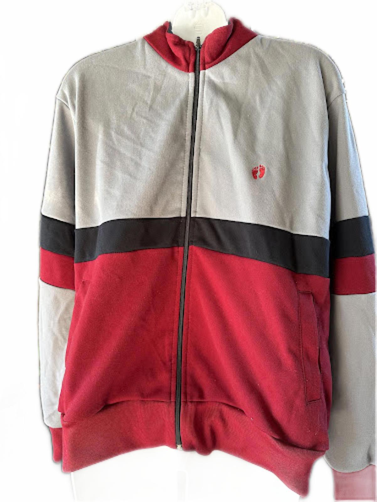 Vintage Hang Ten Color Block Track Jacket M