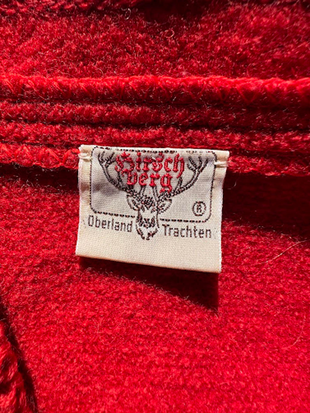 Vintage Hirsch Berg Trachten Wool Jacket 42